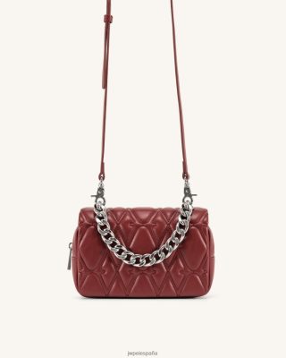 Jw Pei Bolsos - JW PEI Bolsa Nora Crossbody vino rojo L848F844 bolsa de cuerpo cruzado