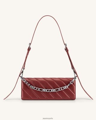Jw Pei Bolsos - JW PEI Bolsa de Sophie Crossbody vino rojo L848F811 bolsa de cuerpo cruzado