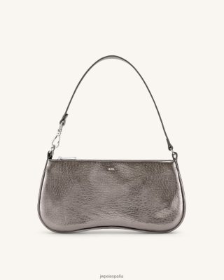 Jw Pei Bolsos - JW PEI Bolso de hombro metálico de Eva gris L848F8134 bolso de hombro