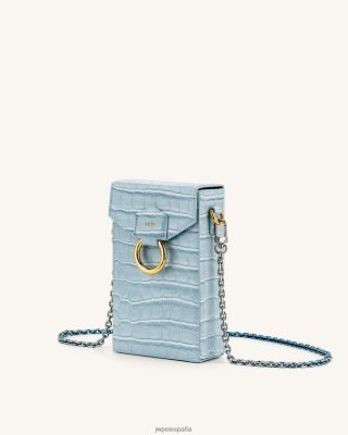 Jw Pei Bolsos - JW PEI Caso de teléfono de la cadena de gradiente de Lola Croc de hielo L848F8191 bolsa telefónica