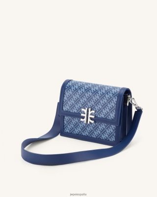 Jw Pei Bolsos - JW PEI Fei Mini Flap Crossbody marina de guerra L848F835 bolsa de cuerpo cruzado