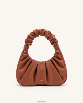 Jw Pei Bolsos - JW PEI Gabbi Ruched Hobo bolso nutella L848F880 bolso de hombro