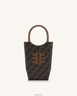 Jw Pei Bolsos - JW PEI bolsa telefónica de FEI marrón oscuro L848F8221 bolsa telefónica