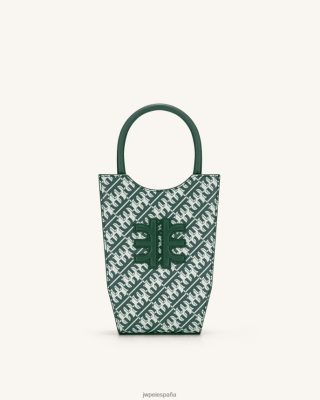 Jw Pei Bolsos - JW PEI bolsa telefónica de FEI verde oscuro L848F8230 bolsa telefónica