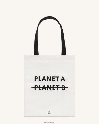 Jw Pei Bolsos - JW PEI bolso de tela de rayna blanco L848F8245 bolsas