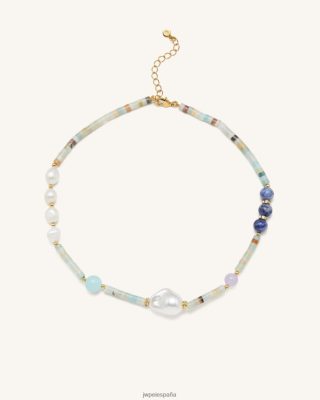 Jw Pei Bolsos - JW PEI collar de múltiples cuentas amazonita L848F8404 collar