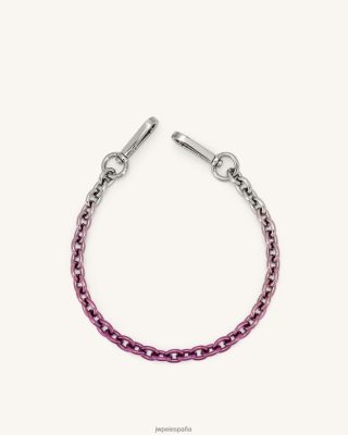 Jw Pei Bolsos - JW PEI correa de cadena de gradiente de isla púrpura L848F8263 correa