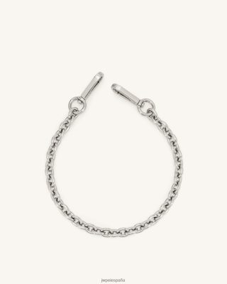 Jw Pei Bolsos - JW PEI correa de cadena de isla plata L848F8257 correa