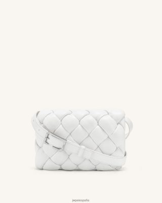 Jw Pei España - JW PEI bolsa de laberinto blanco L848F837 bolsa de cuerpo cruzado