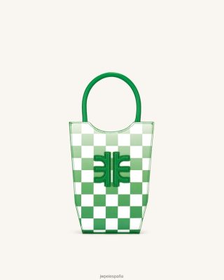 Jw Pei España - JW PEI bolsa de teléfono de tablero de ajedrez de gradiente de FEI verde de hierba L848F8217 bolsa telefónica