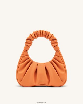 Jw Pei Zapatos - JW PEI Gabbi Ruched Hobo bolso naranja L848F869 bolso de hombro