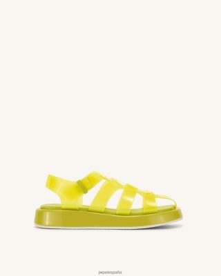 Jw Pei Zapatos - JW PEI Sandalia de plataforma Piper amarillo L848F8336 sandalia