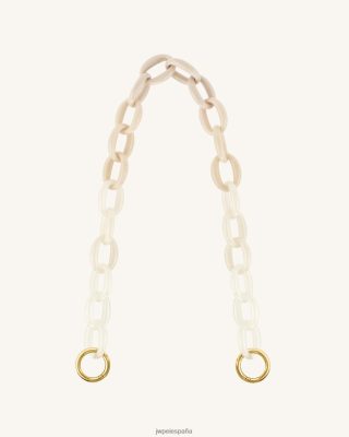 Jw Pei Zapatos - JW PEI correa de cadena acrílica de gradiente mya marfil L848F8264 correa